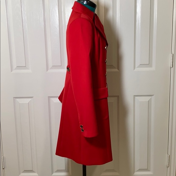 Red Dress Coat - Picture 8 of 15